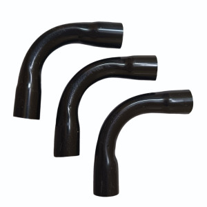 Sample - Black Short Elbow - PVC  CONDUIT FITTINGS - BAHRA