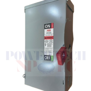 NEMA 3R - Outdoor Heavy-duty Non-Fusible (3 Wire , 3 Pole) 600V Max - Safety Switch - General Electric