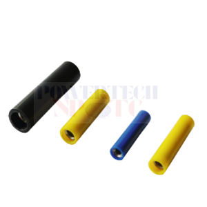  Insulated Crimping Sleeves (In-Line Connector / End To End Connector) - CABLE LUGS & WIRE TERMINALS - HEX