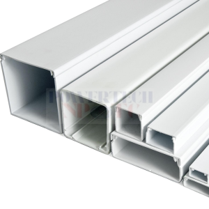 PVC Cable Trunking (Without Sticker) - CABLE MANAGEMENT - Made in KSA