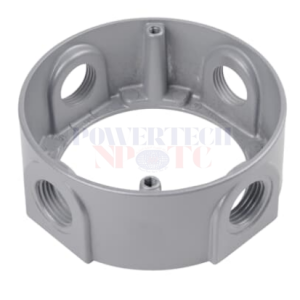 Round 4 Outlet Weatherproof Extension Ring - BOXES & COVERS - RED DOT